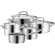 WMF Gourmet Plus 9-Piece Pan Set - Cookware for Induction