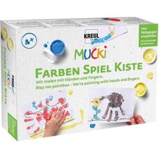 Set di Pittura con Dita KREUL MUCKI - 5 Colori, 250ml