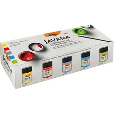 Set de Pinturas para Tela Kreul Javana - Colores Brillantes