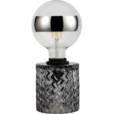 Pauleen Modell 48083 Rauchglas Tischlampe - Innenraumdeko
