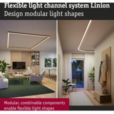 Paulmann Modell 98172 LED-Lichtkanalsystem - Warmweiß