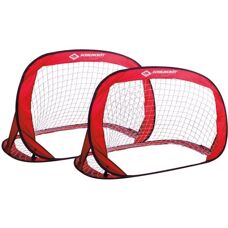 Schildkröt 970988 Fußballtor - Pop-up, 2er Set, Rot