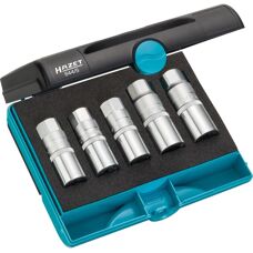 Hazet 844/5 Steckschlüssel-Satz - 5 Werkzeuge, 1/2 Zoll