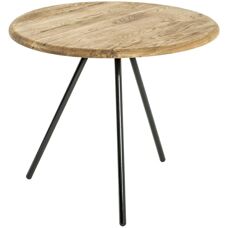 Haku Moebel Svart Ek Sidobord - 50cm - Modern Design