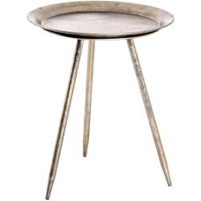 HAKU Möbel Beistelltisch Bronze - 38cm x 38cm x 47cm