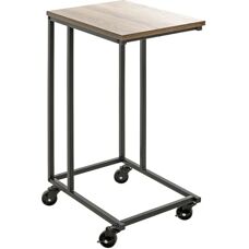 Table d'appoint HAKU - 30 cm x 67 cm x 40 cm - Noir