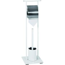 Haku Moebel HAKU Toiletset - Wit/Chroom - WC Accessoire