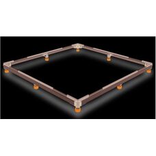 Cadre de douche Kaldewei FR 5300 FLEX - Rectangulaire, Aluminium, Réglable en hauteur - Publicité