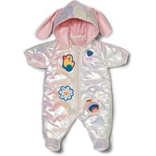 BABY born Modell 43cm Vinterdräkt i krem - Docka