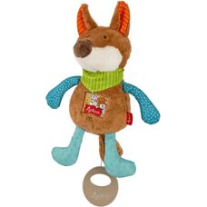 Sigikid Baby Plush Toy with Music - Blue/Brown - Baby Type