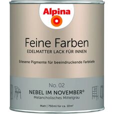 ALPINA Lack - 34 edelmatte Buntlacke für Möbel - Farbe