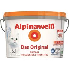 Alpina Weiß - Spritzfreie Innenfarbe - 1L bis 10L