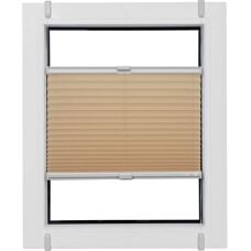 SUNLINES - One Size Style Crepe - Beige - Pleated blind