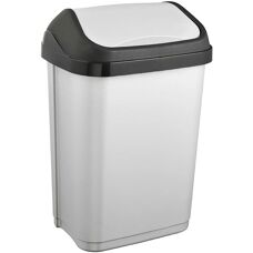 Keeeper Swantje Cubo de basura 10L con tapa basculante