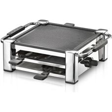 Rommelsbacher RCC 1000 - Svart, Krom - Raclettegrill
