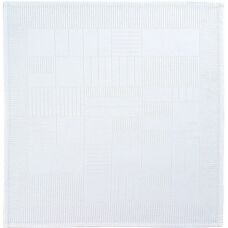 Sander Lexie Damast Tischdecke - 145x220cm - Weiss