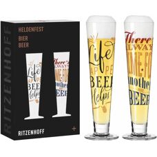 Ritzenhoff Heldenfest 2-delig Bierglas Set - Multicolor
