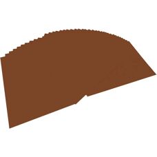 Folia Schokobraun Bastelpapier - 130g/m² DIN A4 100 Blatt