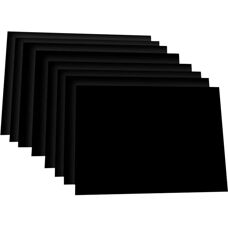 Folia Schwarzes Bastelpapier - DIN A4 130 g/m², 100 Blatt