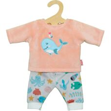 Ropa de Muñeca Heless - Pijama Wal Bobby 35-45cm Multicolor