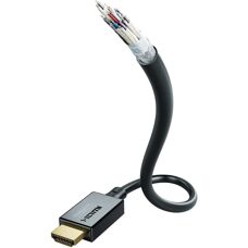Inakustik 00324630 HDMI Kabel - 3m, Schwarz, HDMI 2.1, 8K
