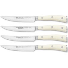 Wüsthof Classic Ikon Crème Steak Messerset - Steakmesser