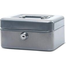 Maul 18280 Silber Geldkassette - Sicherer Bargeldschutz