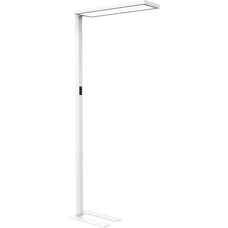 MAUL MAULsenja LED Stehleuchte - Verstellbare Farbtemperatur, Dimmbar, Silber