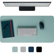Leitz Large Felt Desk Mat Waterproof 80x40cm - Office Accessory