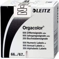 Leitz Model 6600-00-00 - Label for organization