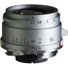 Voigtländer Color-Skopar 50mm F/2.2 VM Silver - Camera Lens