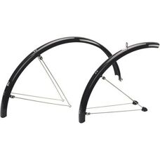 SKS Chromoplastic Mudguards - Black - 700c Road - 35mm