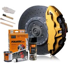 Foliatec bromsoklackering - Guldmetallisk - 3 Stycken