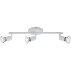 Lampada a Soffitto LED Bianca con 3 Faretti - Briloner