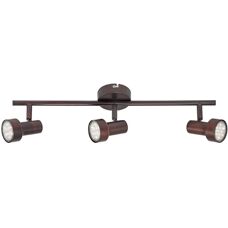 BRILONER Lampada a Soffitto con 3 Faretti in Ottone Antico
