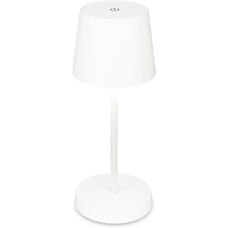Briloner Piha Rechargeable Touch Table Lamp - LED, White