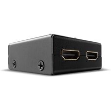 Comutator video Lindy 38336 - HDMI 4K bidireccional - Negru