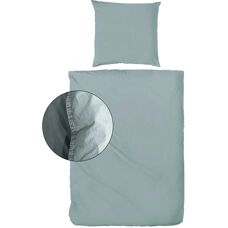 PRIMERA Stone-Washed Grünes Bettwäsche-Set - Bettart