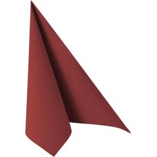 Serviettes en Papier Royal Bordeaux Papstar - Serviettes
