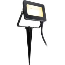 HEITRONIC Kingston LED Garden Spotlight - 1 Flame, Gray, 9cm