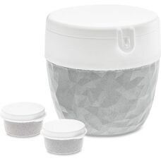 Set de lonchera Koziol - Plástico Gris - Caja de almuerzo