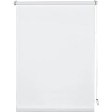 Deco Company Vit Rullgardin med klämmor - Fönsterblind