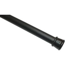 Gardinia Verstellbare Spannstange Schwarz-Matt 60-100 cm