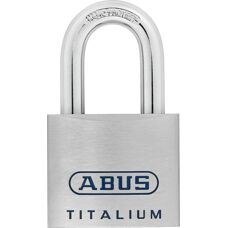 Abus 96TI/50 Κλειδαριά με αλουμίνιο TITALIUM - Νικέλιο - Υψηλή Ασφάλεια