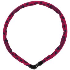 Abus Steel-O-Chain 4804C Symbole - Pink - Fahrradschloss