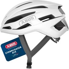 ABUS StormChaser Ace Rennradhelm - Polar White / Größe L / 57-61cm