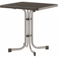 Sieger Garten-Klapptisch - Robuster 70x70cm Gartentisch