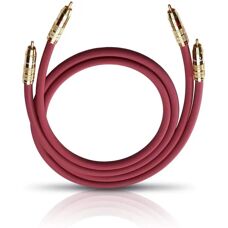 Oehlbach NF 214 Master 70 Audiokabel - RCA, 0,70 m, Bordó