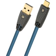 Oehlbach D1C9578 USB-kabel - USB 2.0 - 1m - Blå