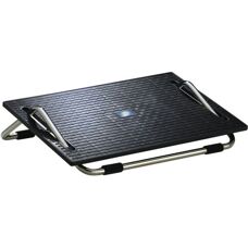 Wedo 275201 Fußstütze - verstellbar, schwarz, mit Wippfunktion